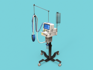 Medical Ventilator Model 3D