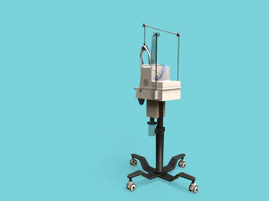 Medical Ventilator 3D Model