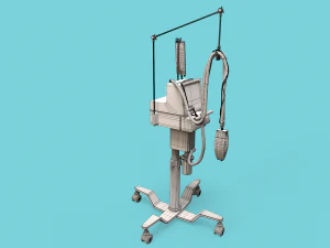 Medical Ventilator 3D Model