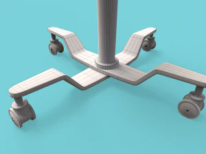 Medical Ventilator 3D Model