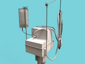 Medical Ventilator 3D Model
