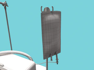 Medical Ventilator 3D Model
