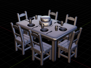 Table Modelo 3D