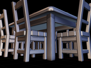 Table Modelo 3D