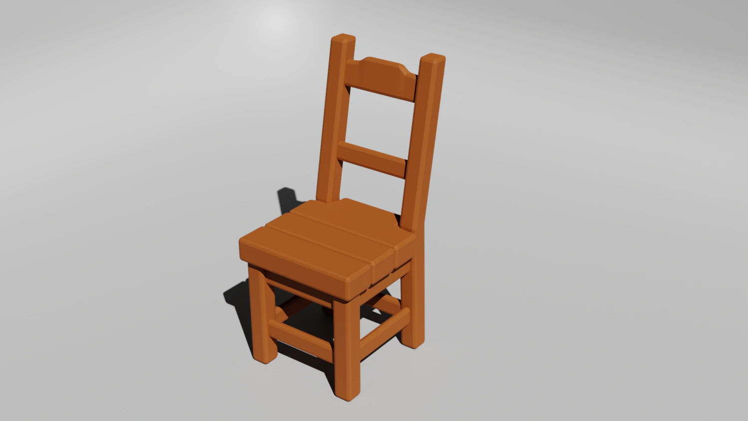 Стул 3D Модель .c4d .max .obj .3ds .fbx .stl .blend 