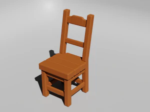 Cadeira Modelo 3D