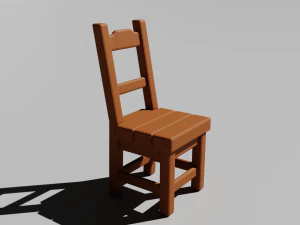 Стул 3D Модель