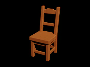 Стул 3D Модель