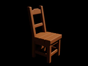 Стул 3D Модель