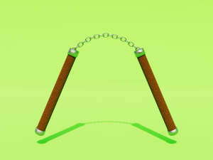 Nunchucks 3D Модель