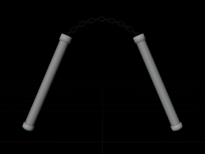Nunchucks 3D Model