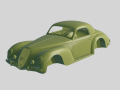 Alfa Romeo 6c 2500 1939 Printable Body 3D 프린트 모델