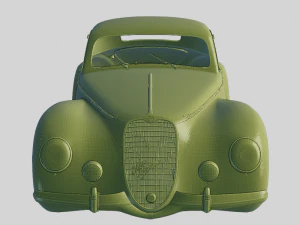 Alfa Romeo 6c 2500 1939 Printable Body 3D Print Model