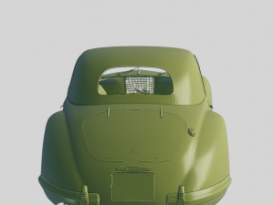 Alfa Romeo 6c 2500 1939 Printable Body 3Dプリントモデル