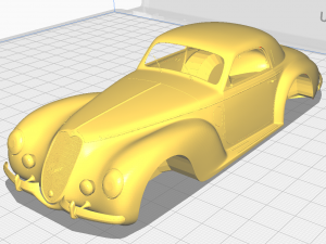 Alfa Romeo 6c 2500 1939 Printable Body 3Dプリントモデル
