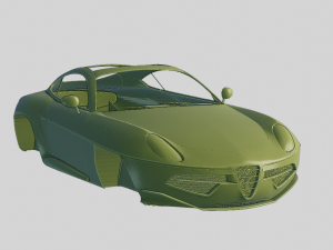 Alfa Romeo Disco Volante 2013 Printable Body 3D Принт Модель