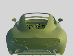 Alfa Romeo Disco Volante 2013 Printable Body 3D Print Model
