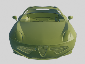 Alfa Romeo Disco Volante 2013 Printable Body 3D Принт Модель