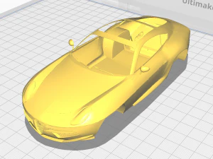 Alfa Romeo Disco Volante 2013 Printable Body 3D Print Model