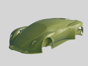 Aston Martin DP-100 Vision Gran Turismo 2015 Printable Body 3D Print Model