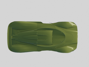 Aston Martin Valkyrie 2018 Printable Body 3D Принт Модель