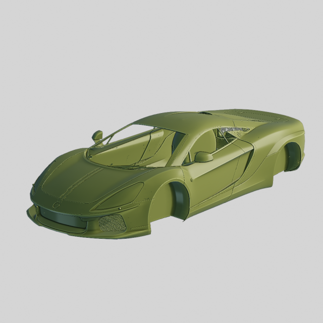 ATS GT 2021 Printable Body 3D 프린트 모델 .c4d .max .obj .3ds .fbx .stl .blend 