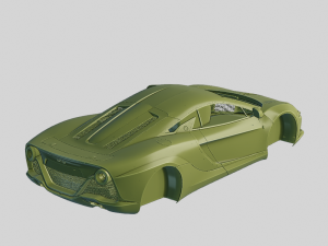 ATS GT 2021 Printable Body 3D 프린트 모델