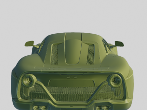 ATS GT 2021 Printable Body 3D 프린트 모델