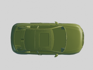 Audi S1 Quattro Sportback 2020 Printable Body 3Dプリントモデル