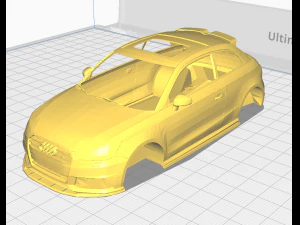 Audi S1 Quattro Sportback 2020 Printable Body 3D Print Model