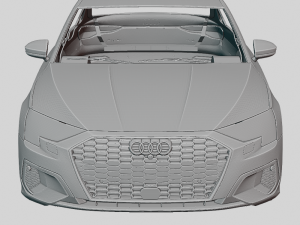 Audi A3 Sedan Premium 2020 Printable Body 3D-Druckmodell