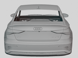 Audi A3 Sedan Premium 2020 Printable Body 3D-Druckmodell