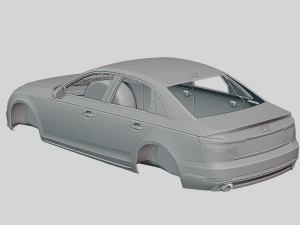 Audi A4 Sedan 2016 Printable Body 3D Принт Модель