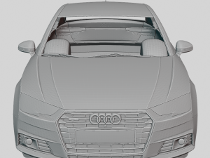 Audi A4 Sedan 2016 Printable Body 3D Принт Модель