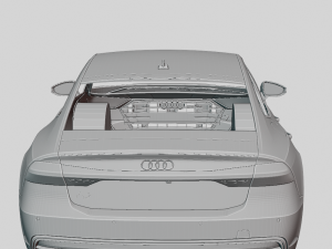 Audi A7 Sportback 2019 Printable Body 3D Print Model