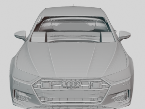 Audi A7 Sportback 2019 Printable Body 3D Print Model