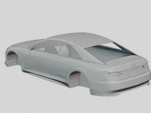 Audi A9 Prologue Concept 2022 Printable Body 3D Print Model
