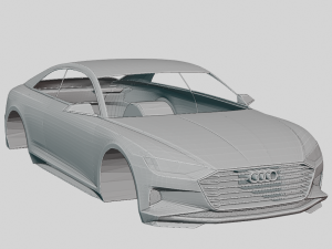 Audi A9 Prologue Concept 2022 Printable Body Model do druku 3D