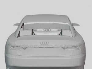 Audi A9 Prologue Concept 2022 Printable Body 3D Print Model