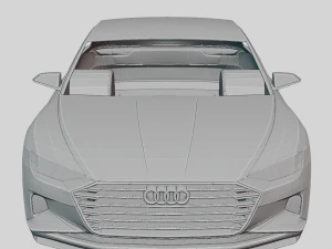 Audi A9 Prologue Concept 2022 Printable Body 3D Print Model