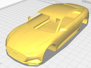 Audi A9 Prologue Concept 2022 Printable Body 3D Print Model
