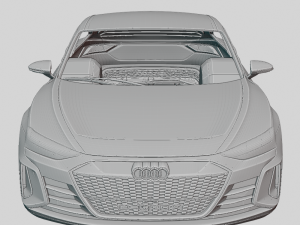 Audi e-tron GT Concept 2019 Printable Body Model do druku 3D