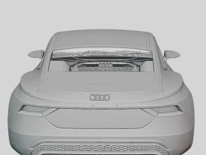 Audi e-tron GT Concept 2019 Printable Body 3D Print Model