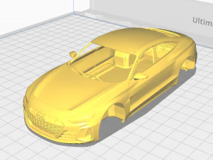 Audi e-tron GT Concept 2019 Printable Body 3D Print Model