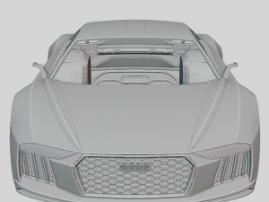 Audi Nanuk Quattro Concept 2020 Printable Body Modelo de Impressão 3D