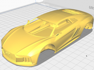 Audi Nanuk Quattro Concept 2020 Printable Body Modelo de Impressão 3D