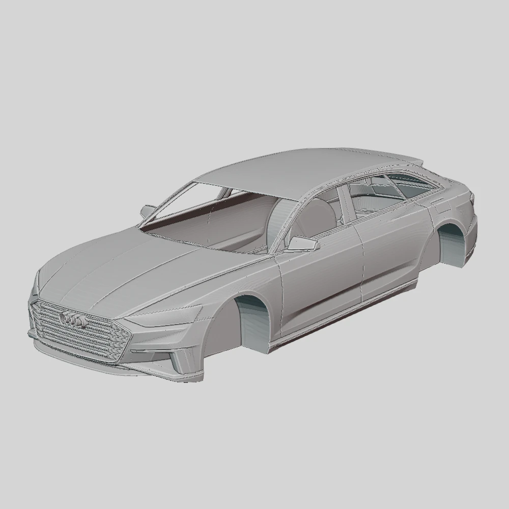 Audi Prologue Avant Concept 2015 Printable Body 3D Print Model .c4d .max .obj .3ds .fbx .stl .blend 