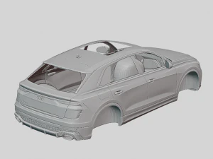 Audi RSQ8 2020 Printable Body 3D Print Model
