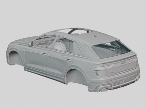 Audi RSQ8 2020 Printable Body 3D Print Model