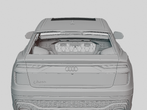 Audi RSQ8 2020 Printable Body 3D Print Model